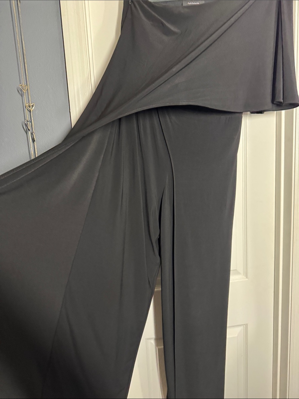 One-Shoulder black Jumpsuit - Picture 6 of 6